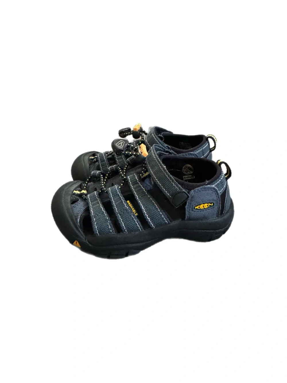 Kids Keen Closed-Toe Sport Sandals - Navy/Black size 10c
